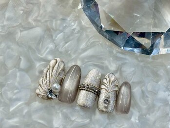 ネイルサロン メルナチュール 天神大名(Mere Nature)/マグネットデザイン¥9480