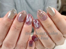 アンクール(an kool)/ニュアンスシェルネイル