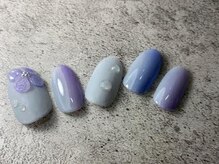 ネイルクローゼット(Nail Closet)/アジサイデザイン