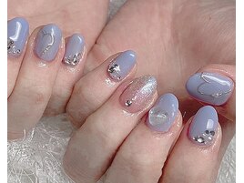 ジェル◆ワンカラー+パーツ