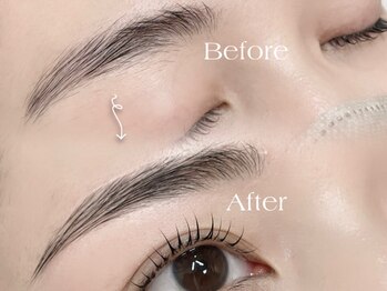 アイラッシュサロンフア (EYE LASH salon fA)/eye brow wax + ラミネーション