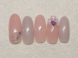 1月新作ガーリーネイル701f1