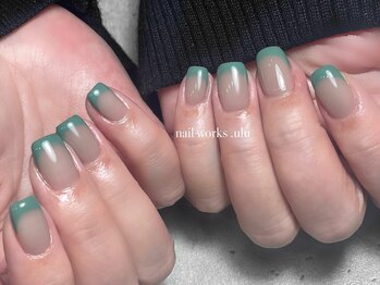 ドットウル(.ulu)/バイカラーフレンチ