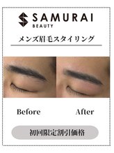 サムライビューティー 渋谷東店(SamuraiBeauty)/メンズ眉毛サロン｜メンズ眉毛