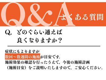 かがわ接骨院 高松伏石院/よくある質問