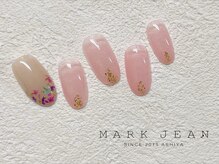 マークジーン 姫路(MARK JEAN)/57. 押し花　パステル　ネイル