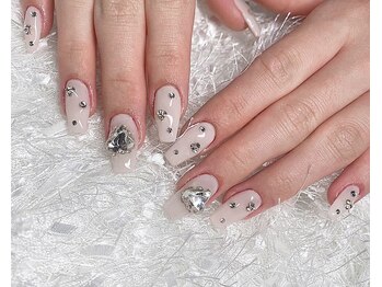 ローブセカンド(L'aube 2nd)/ジェル◆ワンカラー+ビジュー