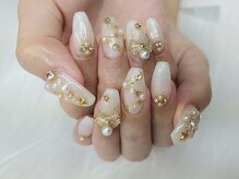 ビジュティエール(Bijoutier)/クリスマスネイル