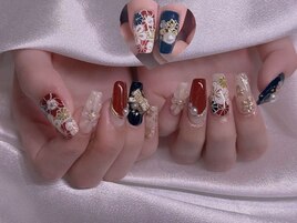 成人式ネイル