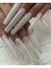 ジェルXXXLアプレロングデザインし放題24mmー34mmジェルチップの長さだし