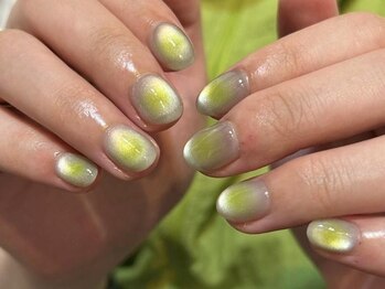 アイネイルズ 梅田店(I nails)/ちゅるんマグチークネイル