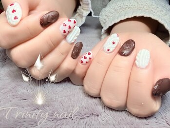 トリニティ(Trinity)/お客様ネイル◆バレンタイン