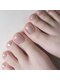 リラエス(Rela S)の写真/【定額メニューあり/持ち込みOK】足先を華やかに彩るフットネイルで女子力UP!ハンドネイルができない方も◎