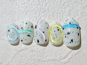 ネイルビート(NAIL BEAT)/ダルメシアンネイル