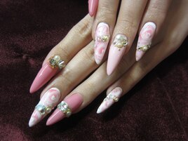 とろけるローズネイル