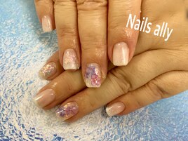 フラワーネイル