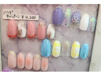 ネイルックバイナチュレルーム(Nailook by Nature Room)/Akie ハンド☆春キャンペーン