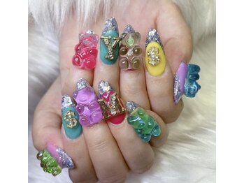 クロスネイル 渋谷店(CROSS nail)/ハリボーネイル