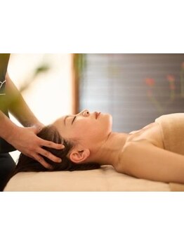 ヘッドスパで癒されたい