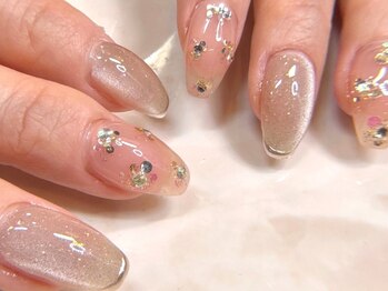 春のアートネイル パラジェル