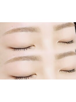 アイブロウメニューがあるサロン