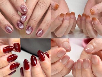 イコ 下北沢(ico)の写真/デザイン豊富な定額コースもカラー変更無料であなただけのお気に入りネイルに♪選べるカラー100色ご用意！