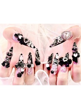 長さ出しのできるサロン