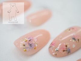 押し花ネイル