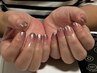 【HAND】ラメグラデーション（オフ込）60分
