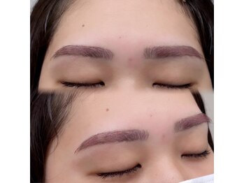 チルアンドアイ 千葉駅前店(Chill&Eye)/美眉スタイリング/BeforeAfter