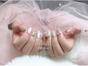 リボン 高田馬場(RIBON)/自爪アートやり放題*付け放題