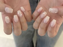 サンジュウヨン(34)/ホワイトネイル　パラジェル