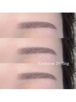 エメリーヌ 中目黒(Aimeline)の写真/眉ワックスで垢抜け眉へ♪骨格・筋肉・左右差などをしっかりみてお似合いになる眉をご提案します！