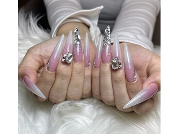 ロングスカルプネイル