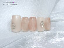 ■もやもやデザインにぷっくり仕上げ☆彡【¥5500】