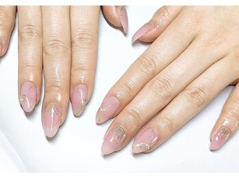 オフィスベージュネイル