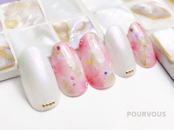 ネイルサロン プール ヴー(Nail Salon Pour Vous)/4月初回定額8000円←8975円