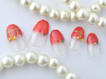 クリスマスネイル