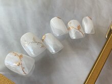 アメリアンドカシェット(Amelie&Cachette)/ブライダルネイル：maika