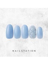 ネイルステーション リンクスウメダ店(NAIL STATION)/キルティングネイル／パラジェル