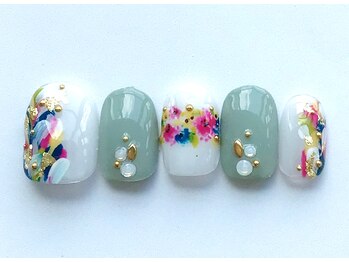 きれい de チュッ 桜ビル店/4月キャンペーンネイル