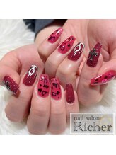 エスフィーネイルサロン リシェル(Esfy nailsalon Richer)/ファイヤーネイル