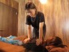 【初回限定★60分】気になる部位ほぐし30分＋ヘッドスパ30分♪