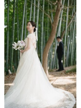 サロン ド ブラン アオヤマ(Salon de BLANC AOYAMA)/BLANC花嫁様前撮りお写真