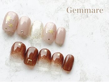 ジェンマーレ 二子玉川店の写真/【ハンドキャンペーンネイル¥7200】毎月変わるトレンド・季節アート満載デザイン*理想の指先を叶えます♪