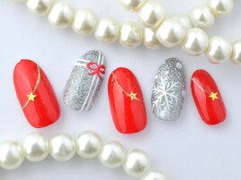 クリスマスネイル