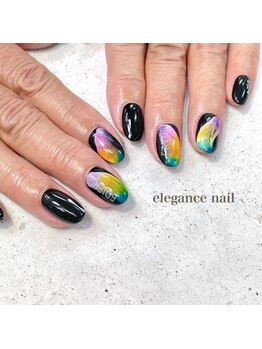 エレガンス・ネイル 豊田店/ブラックアート