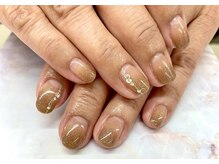 ディーネイル 京橋(D-nail)/垣原/ 秋冬に♪ブラウングラデ