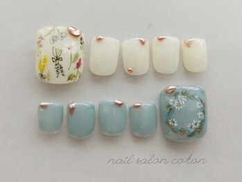 コトン(coton)/foot flower