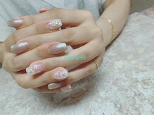 フランセス(Frances)/パール×ホログラムお花